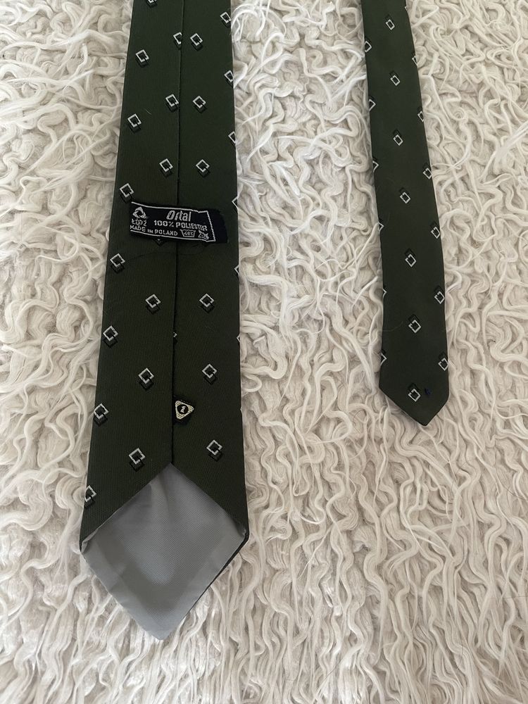 meski zielony krawat