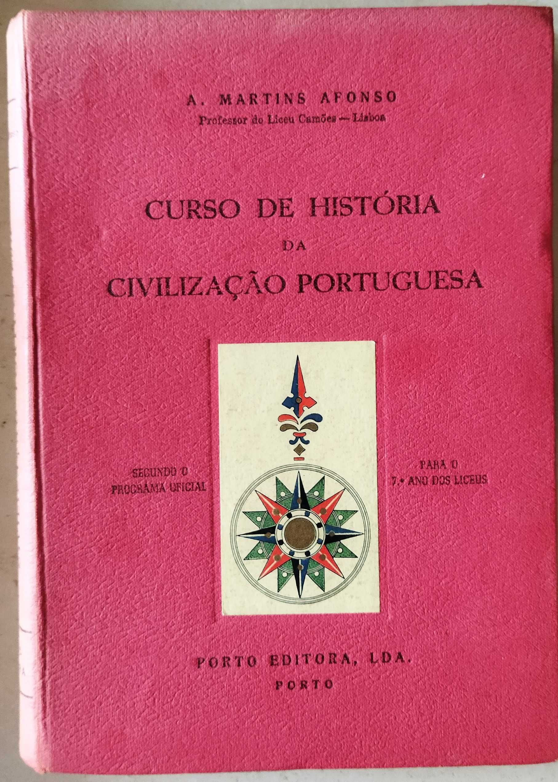 Curso de História da Civilização Portuguesa, professor Martins Afonso