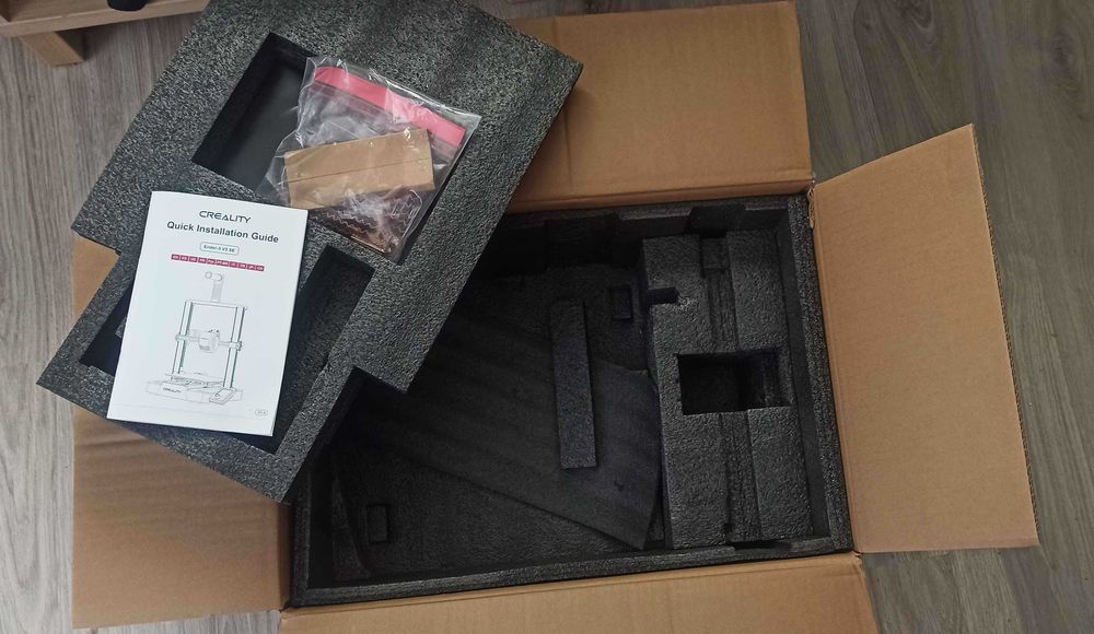 Drukarka CREALITY Ender-3 V3 SE + Dry Box + Filament -Kompletny zestaw