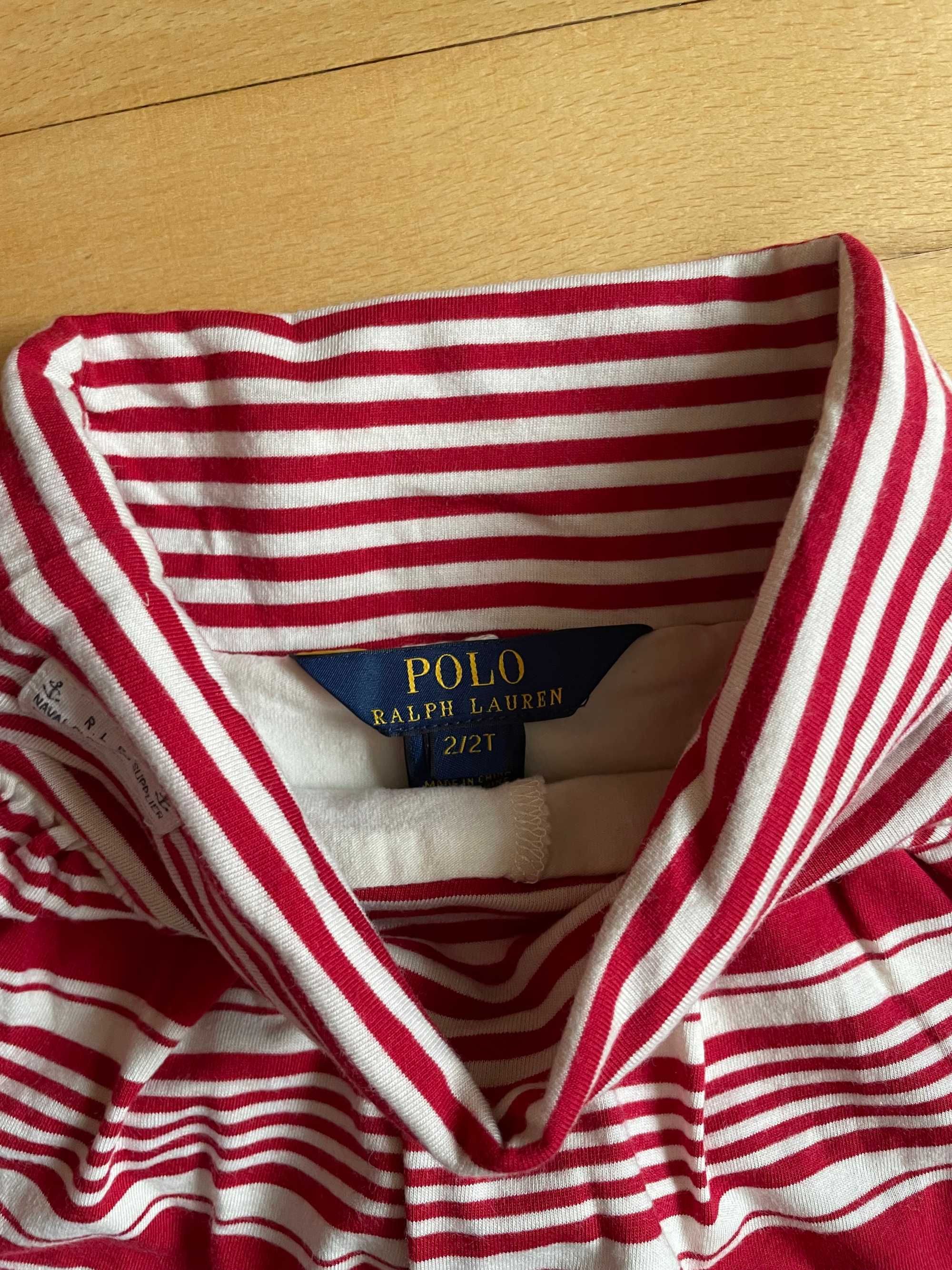 Ralph Lauren śliczna sukienka 24 m-ce, 2 latka + spódniczka RL