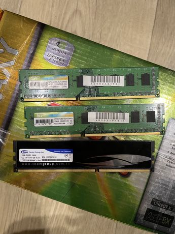 Оперативная память 3х2гб DDR3