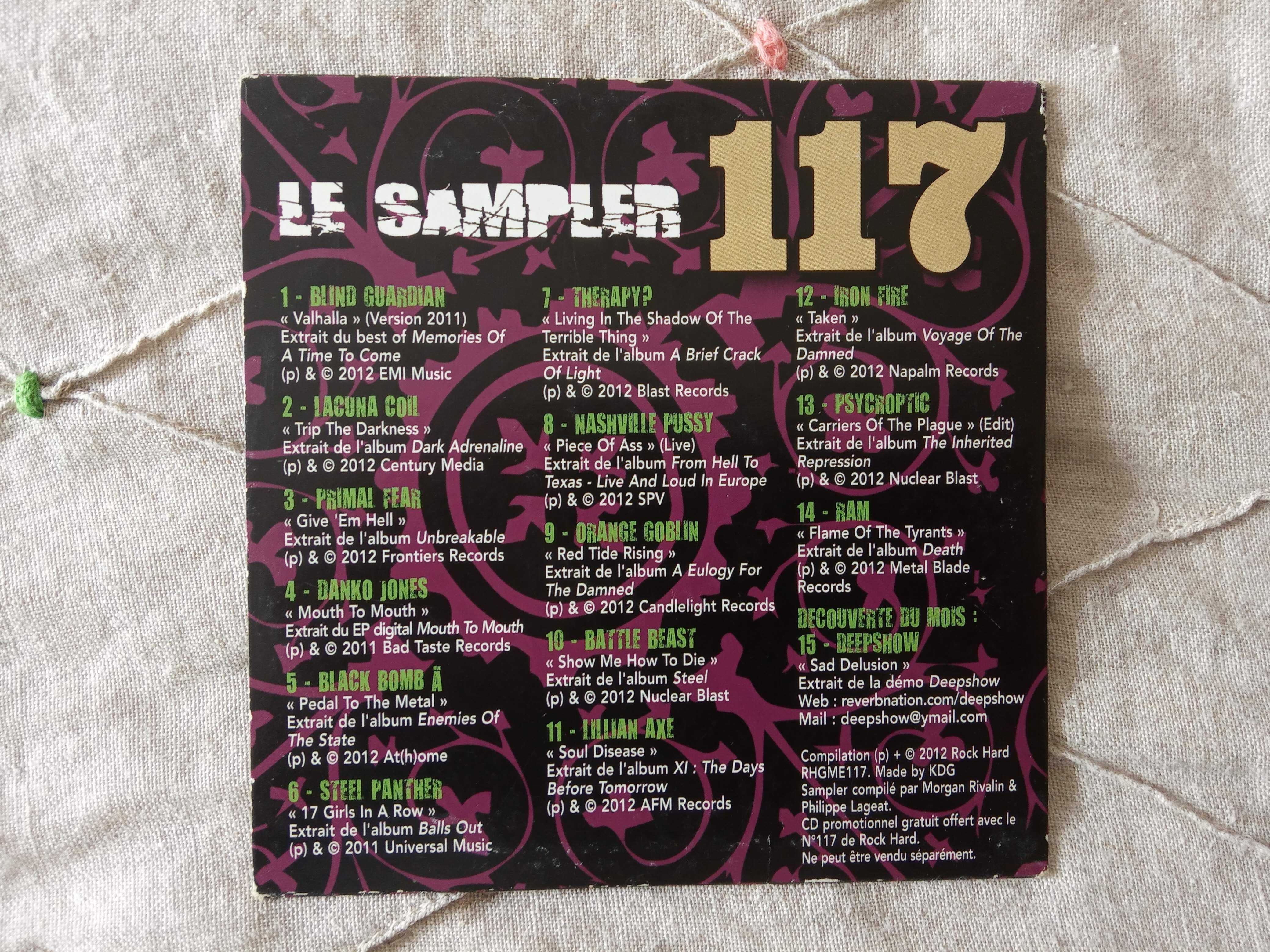 Le Sampler RockHard 117 - CD