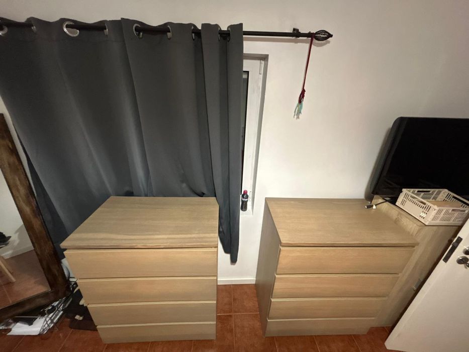 Comodas ikea carvalho