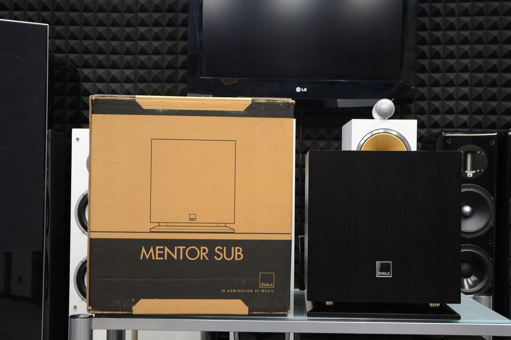 subwoofer aktywny Dali Mentor SUB + pilot, do kina domowego i muzyki