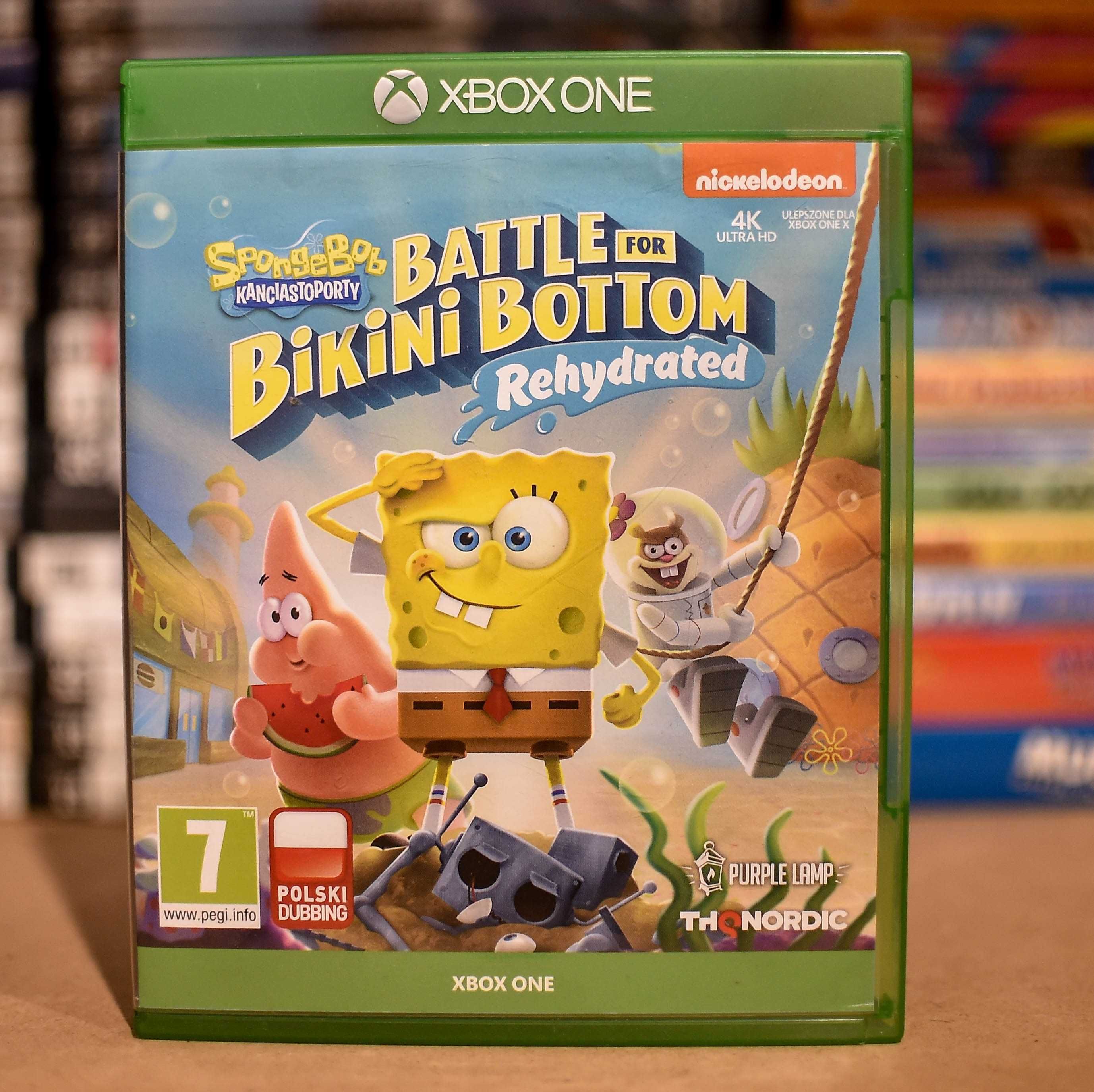 Xbox One # Sponge Bob Battle For Bikini Bottom Rehydrated