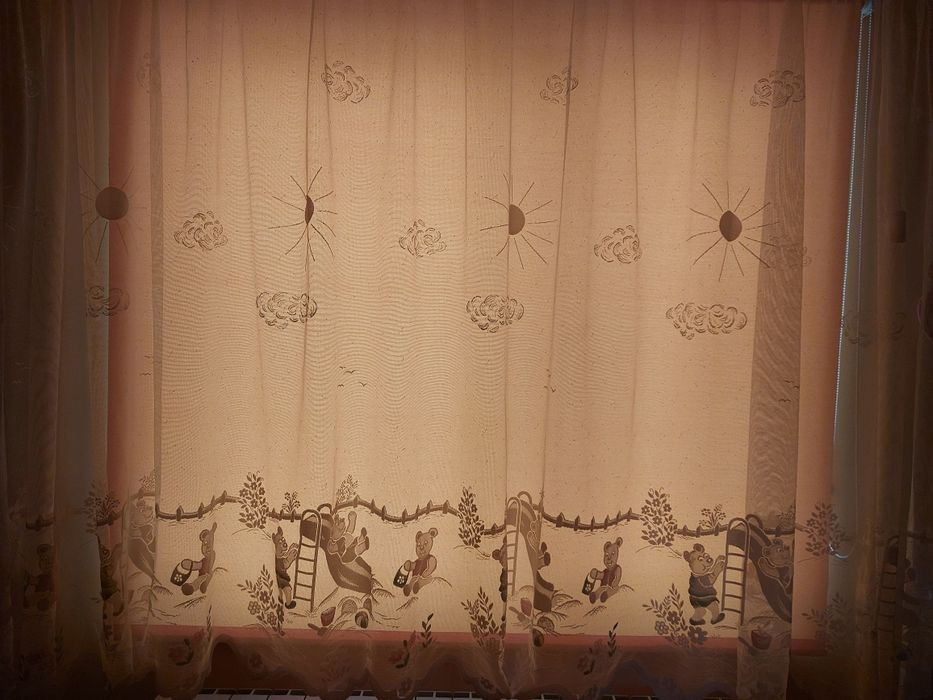 Firanka w misie kolorowe