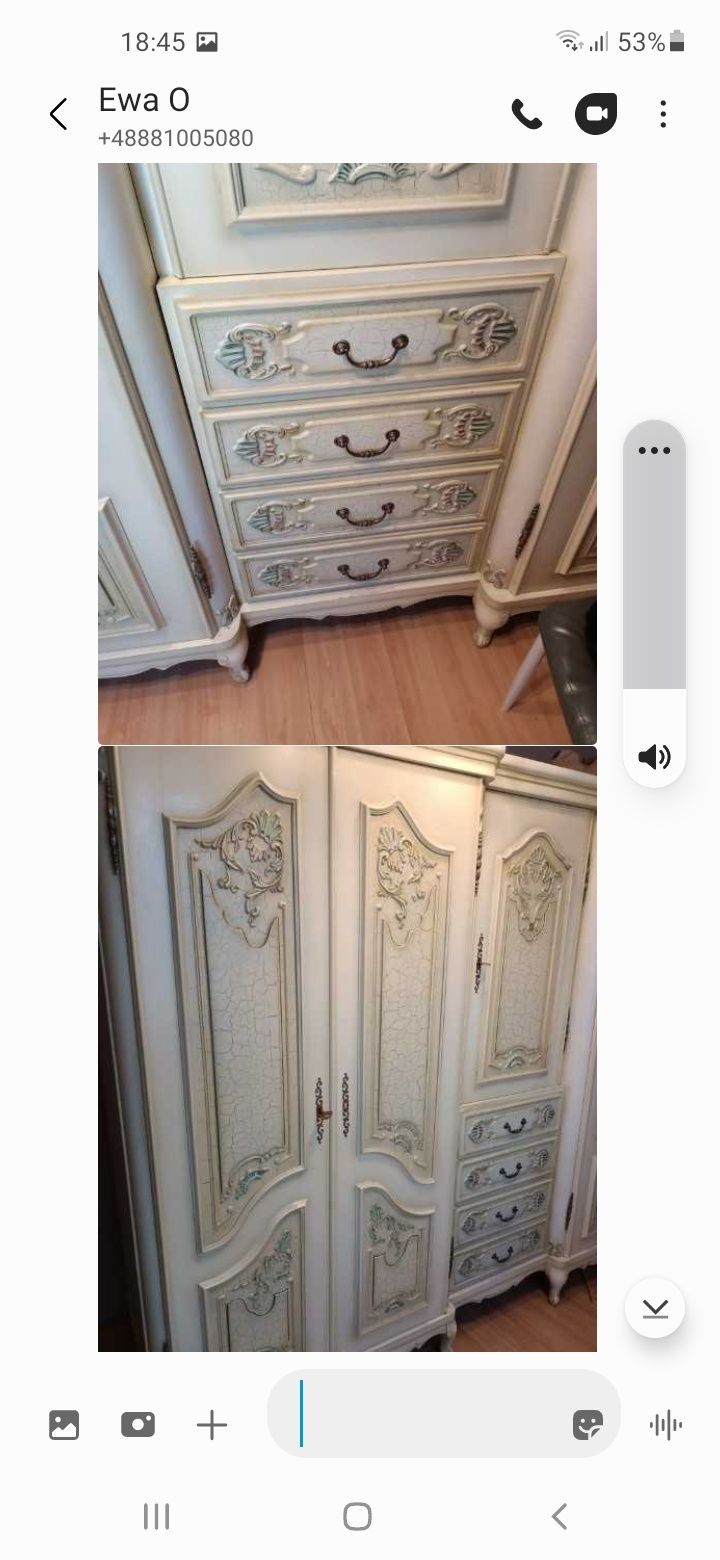 Szafa antyczna styl ludwik