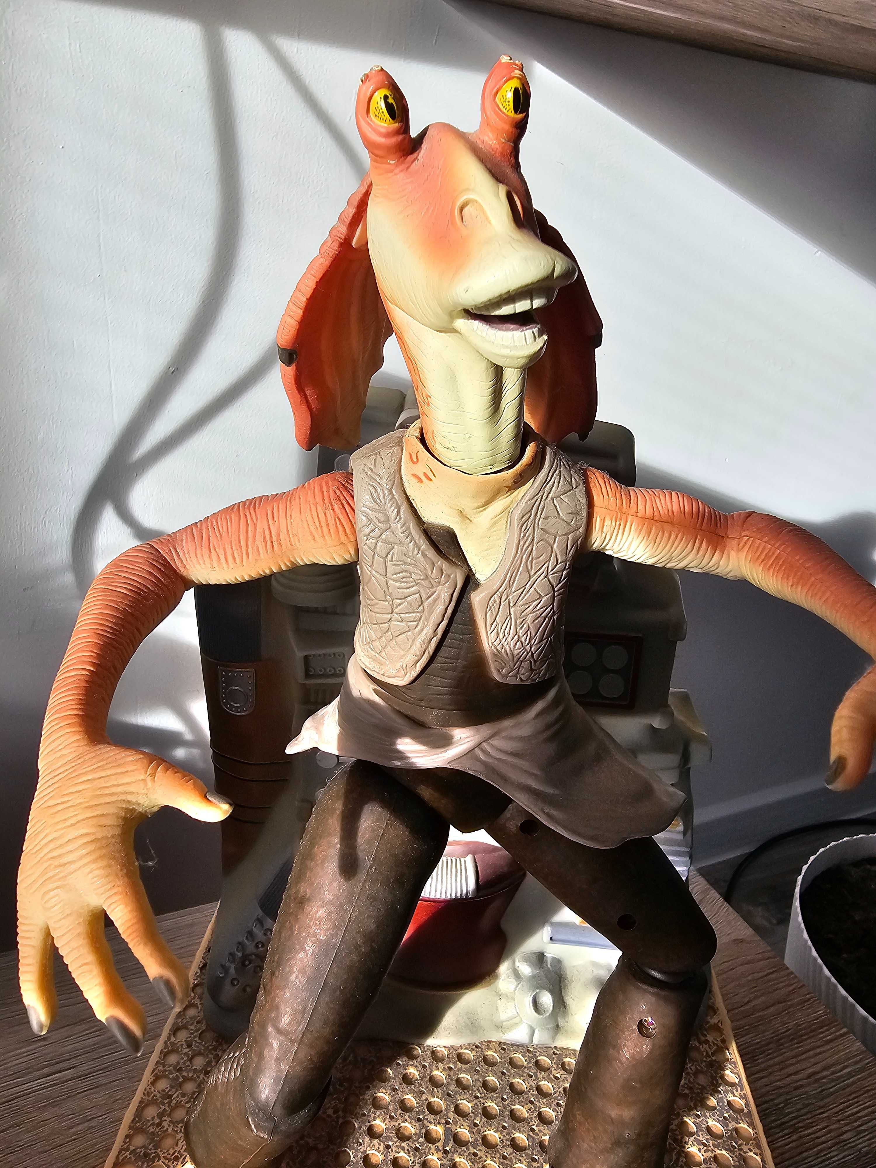 Jar Jar Binks Tańcząca postać Star Wars Thinkway 1999 Tańcząca figura