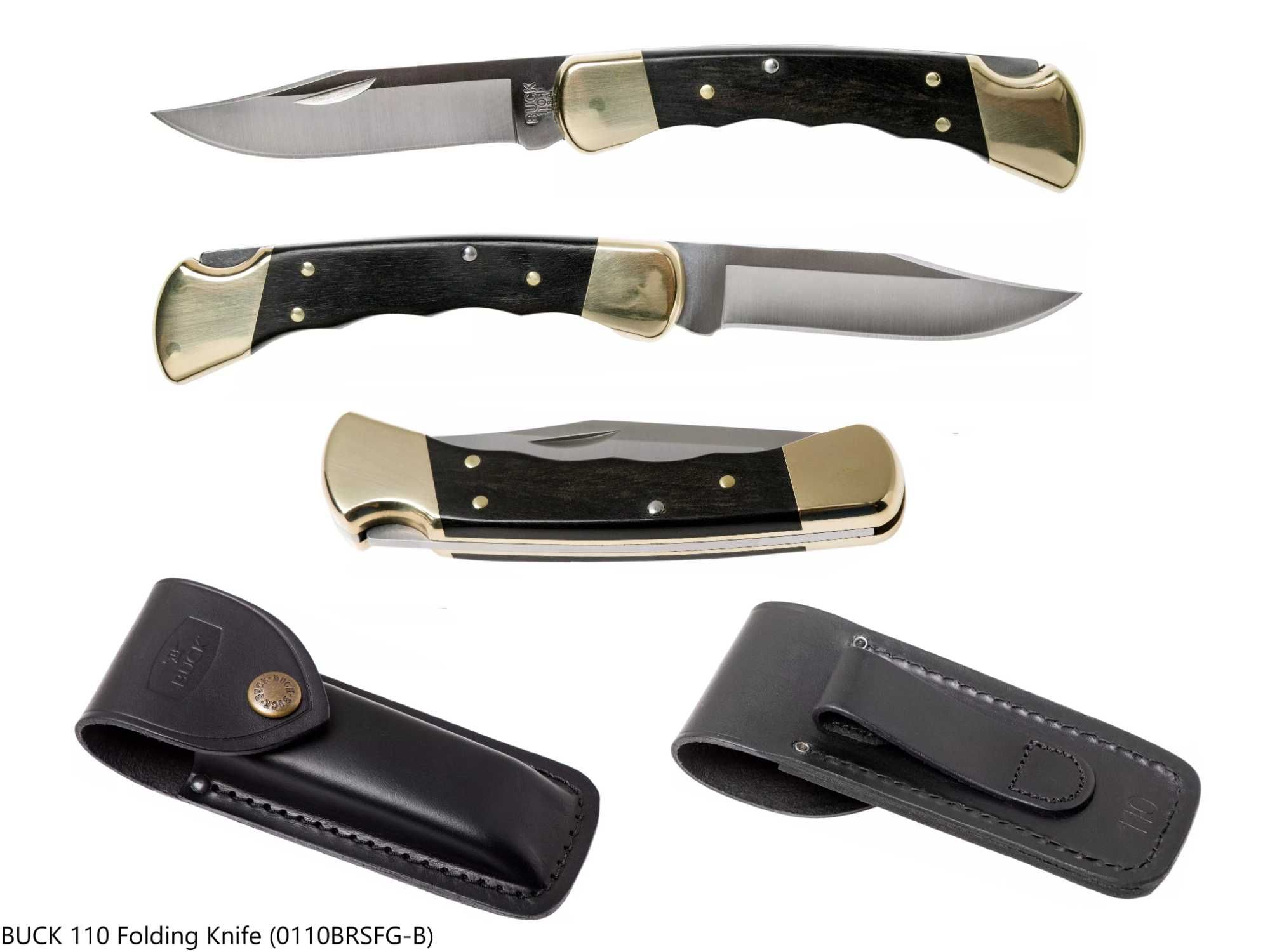 Ніж BUCK 110 Folding Knife + Kwik Thumb Stud