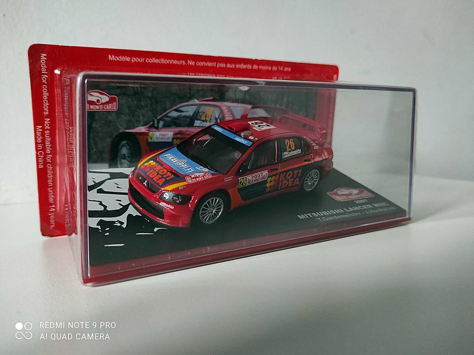 Mitsubishi Lancer WRC Monte Carlo 2007 T.Gardemeister - Honkanen 1:43