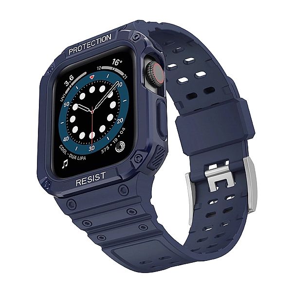 Protect Strap Band opaska z etui do Apple Watch 7 / 6 / 5 / 4 / 3 / 2