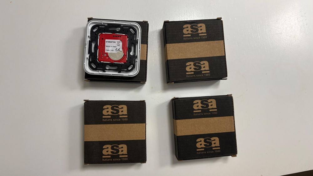 Pilot Radiowy ASA Go-p1 ELEGANCE 1-kanałowy Naścienny