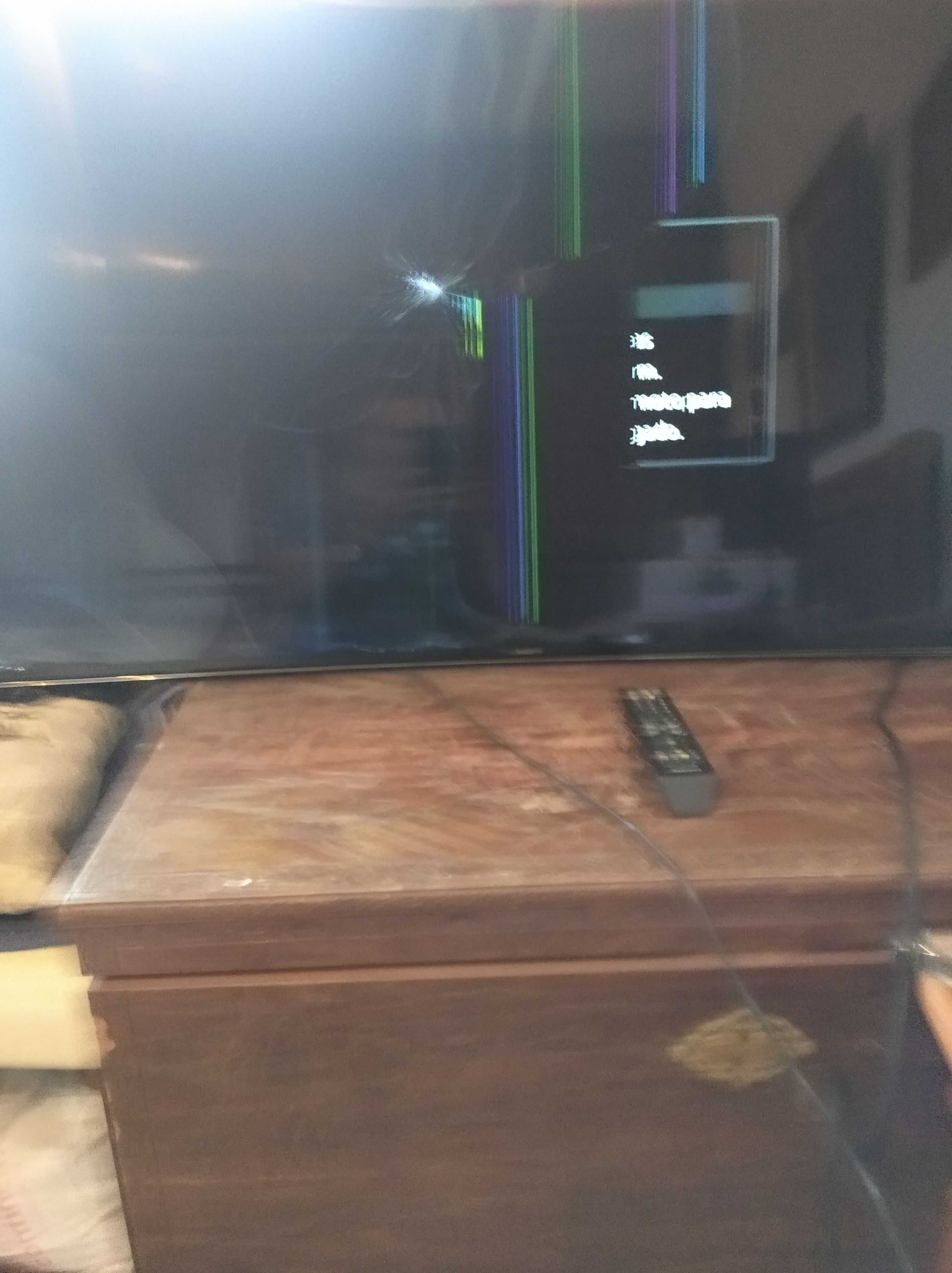 Lcd 55" UHD 4K Curva Smart TV para peças UE55HU7100S