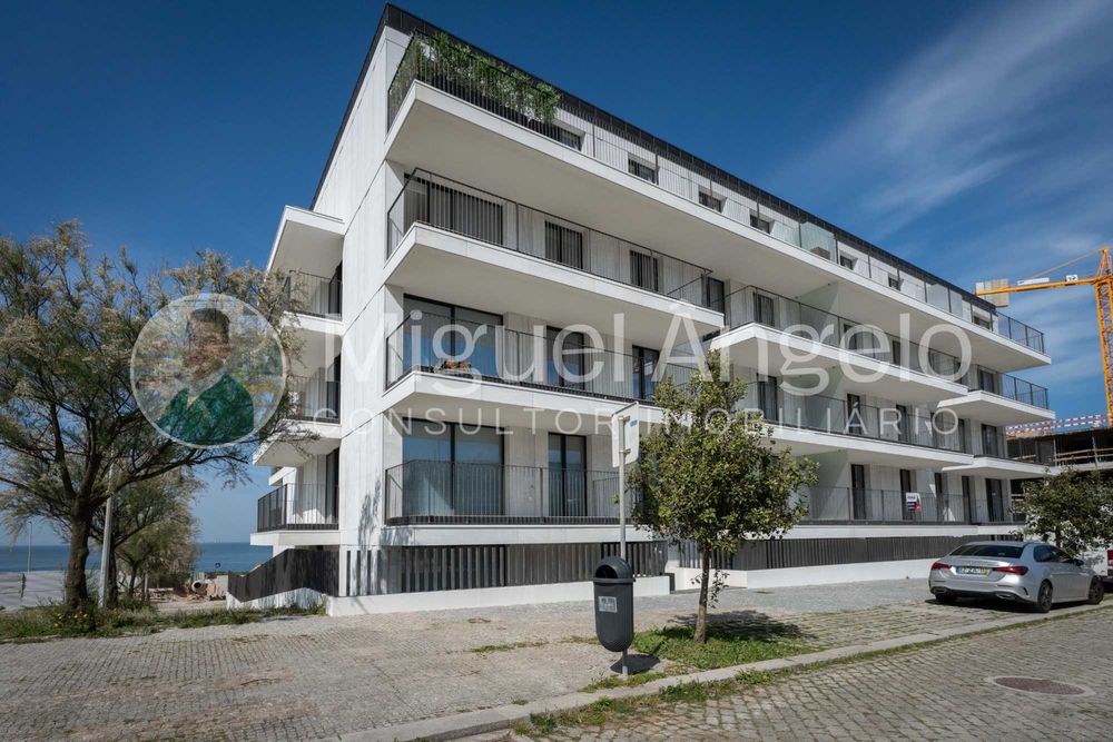 Apartamento Novo T3 com vistas deslumbrantes para a praia-Canidelo