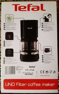 Крапельна кавоварка TEFAL Uno CM1218DE, офіційна гарантія 2 роки!