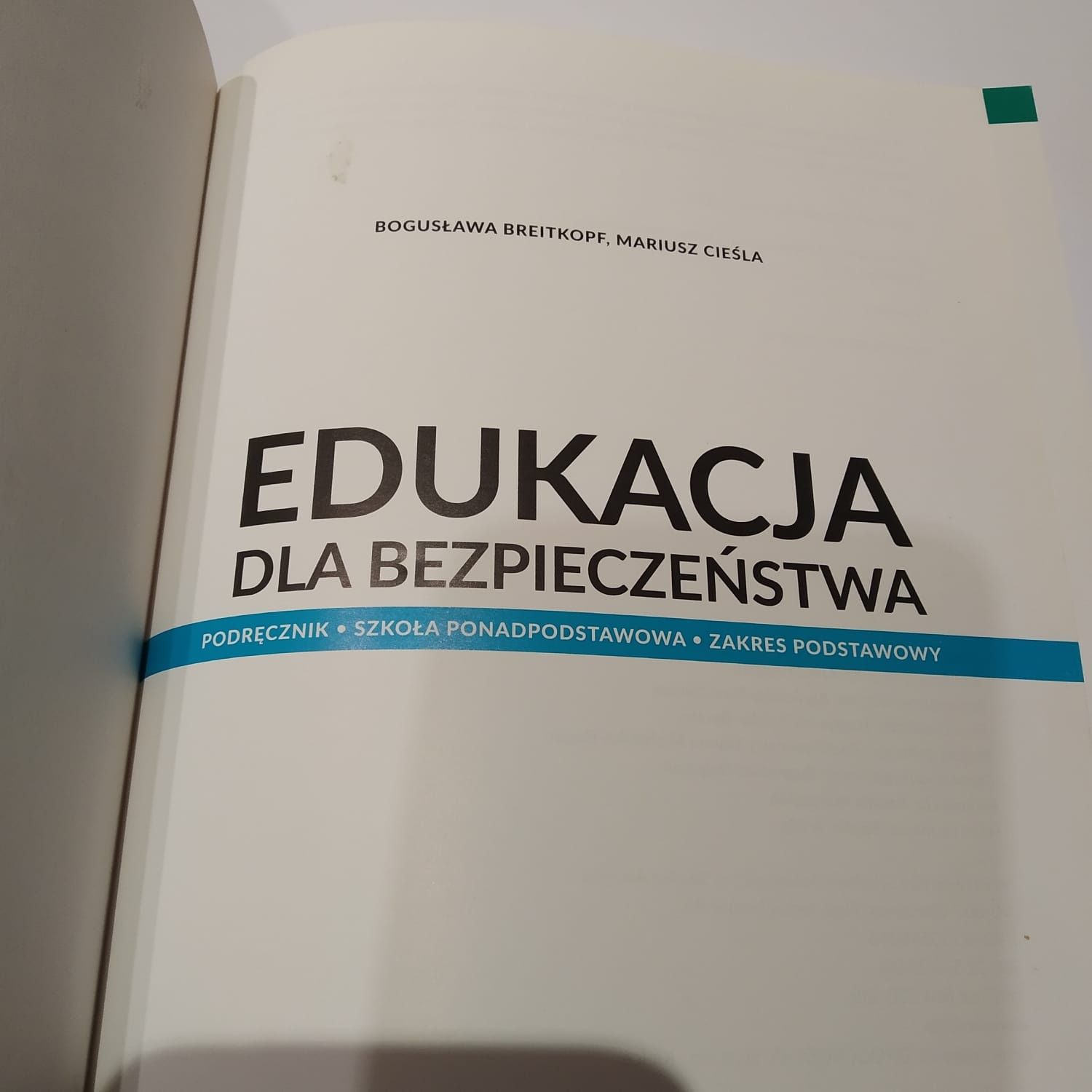 Podręcznik Edukacja dla bezpieczeństwa zakres podstawowy