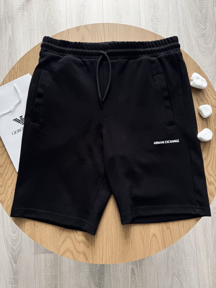 Чоловічі шорти Armani чорні