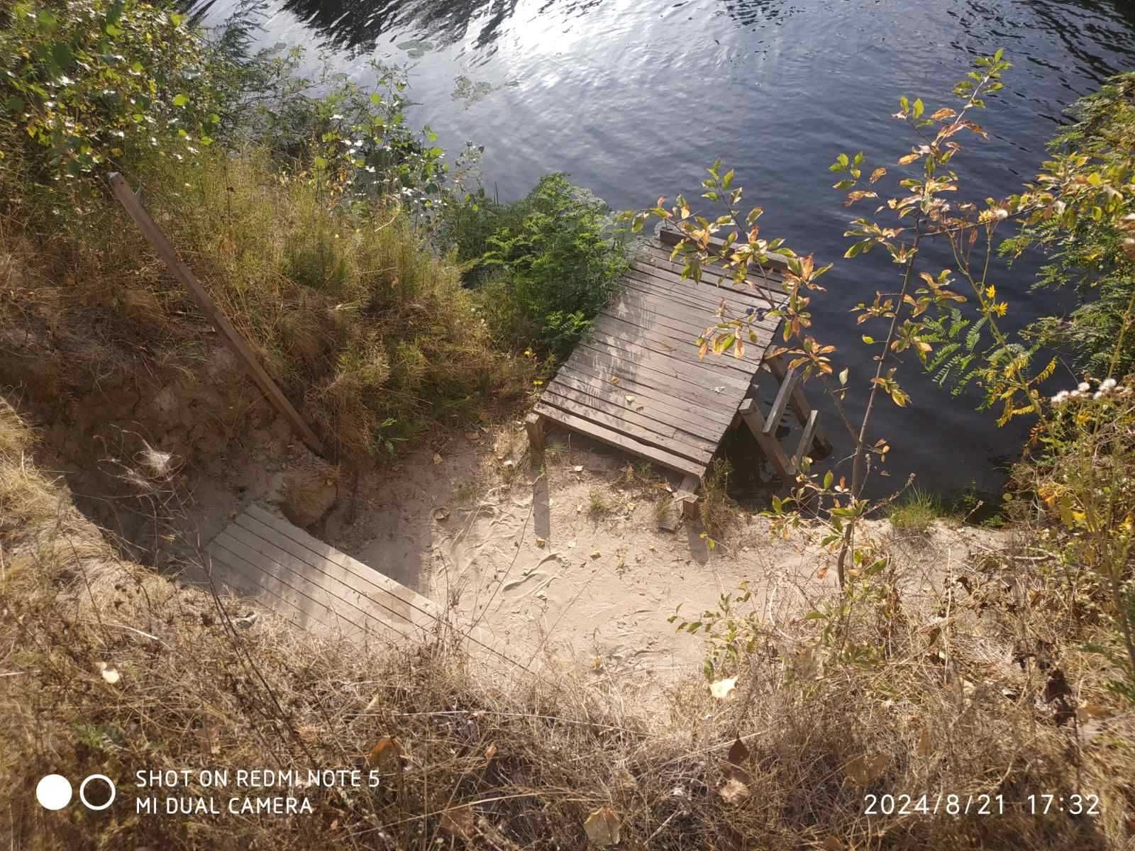 Дачна ділянка в с Петрівка, поряд з р. "Ворскла".