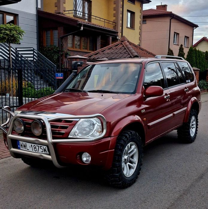 Mega Suzuki Grand Vitara 7-Os Off Road 2.7 V6 LPG Manual Nowe Opony Fv