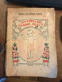 Livro antigo - Historia menino Jesus