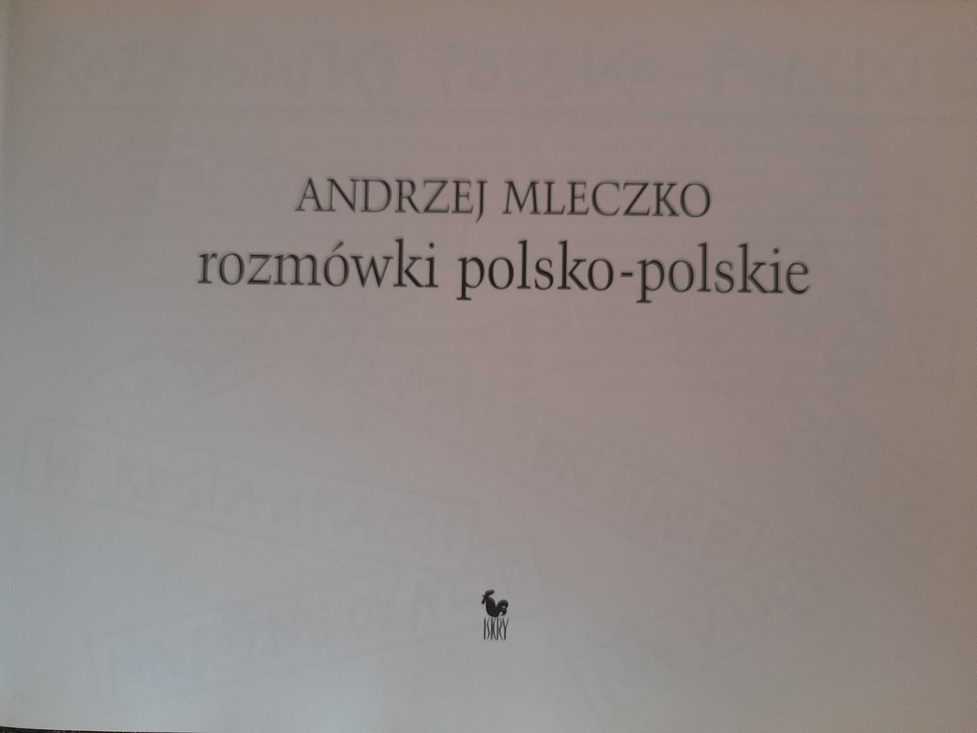 Andrzej Mleczko rozmówki polsko-polskie