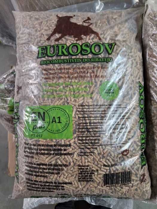 Pellets certificados ENplus A1 – aquecimento limpo e eficiente