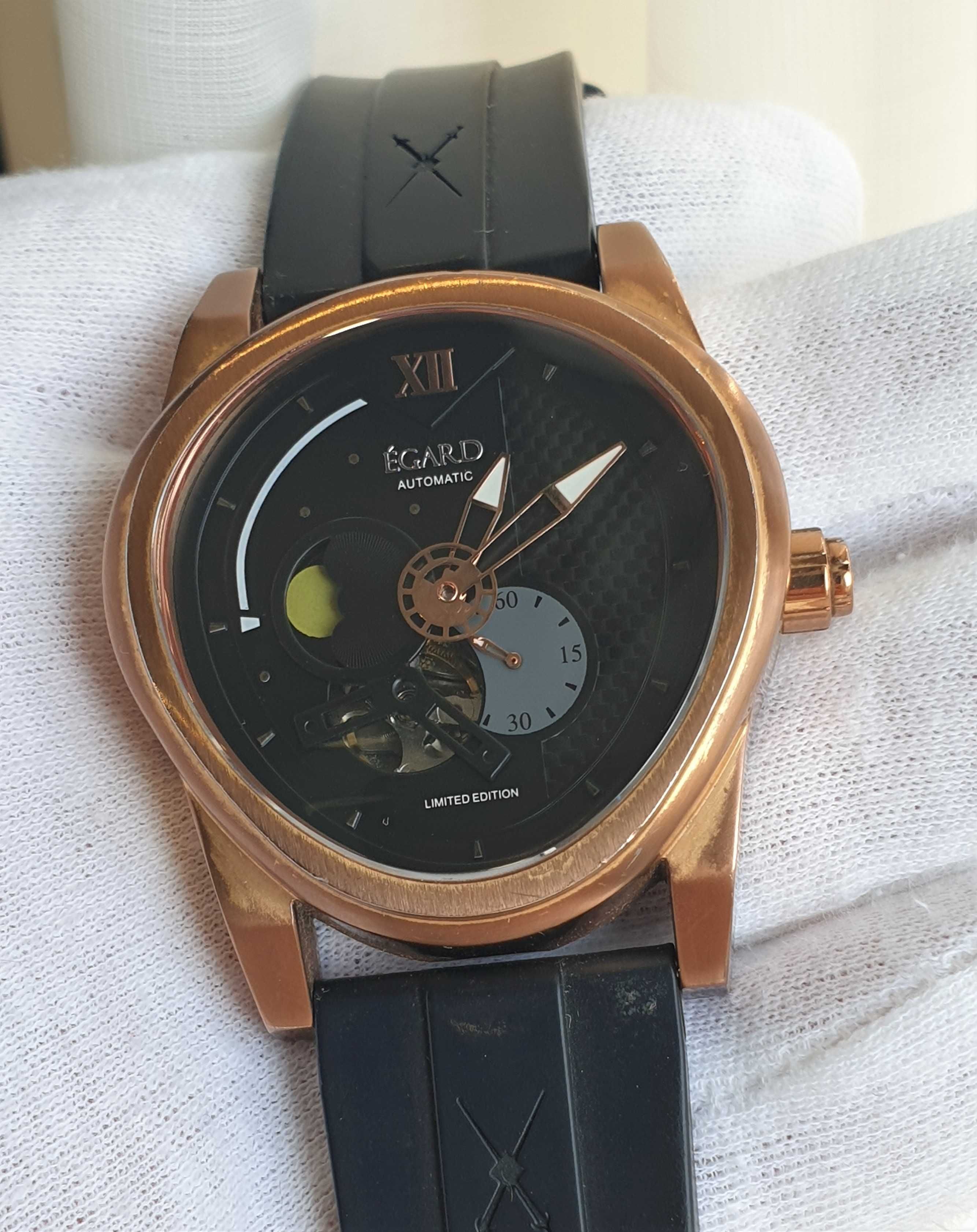 Чоловічий годинник часы Egard Automatic Limited Edition Sapphire