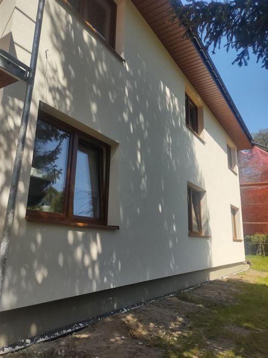 Elewacje, docieplenia budynków poddaszy, malowanie elewacji, podbitka