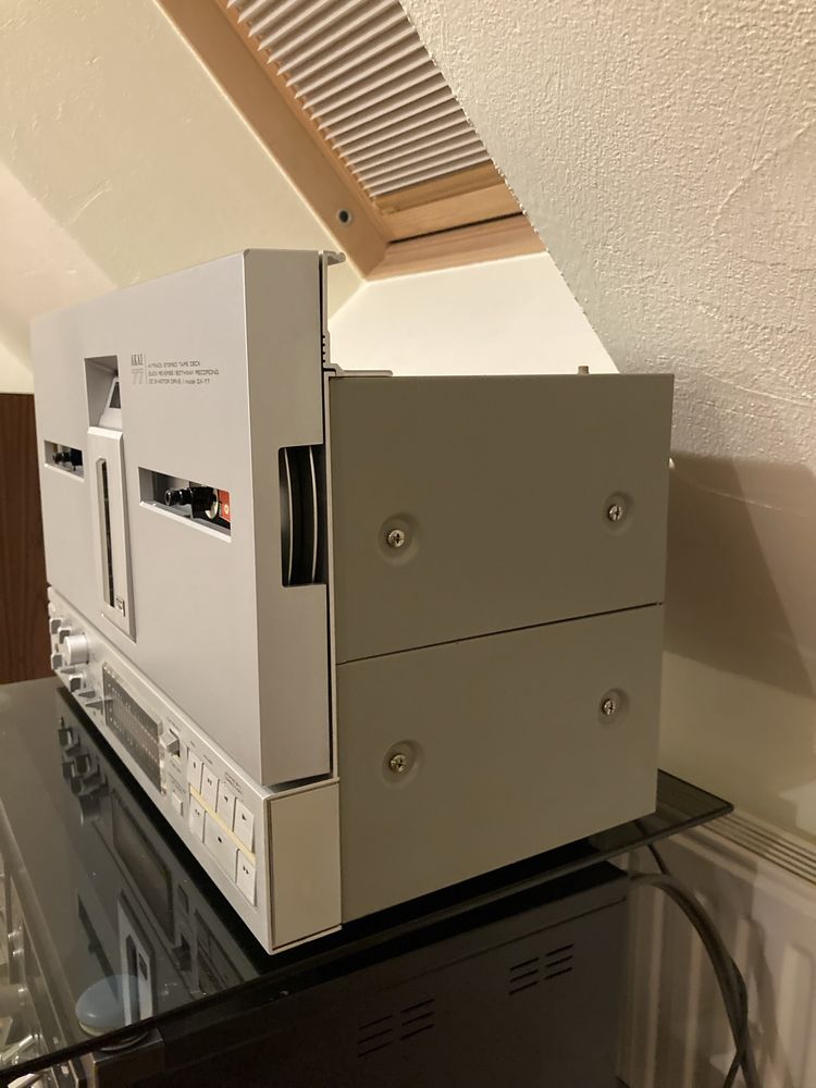 Akai GX 77 po serwisie!