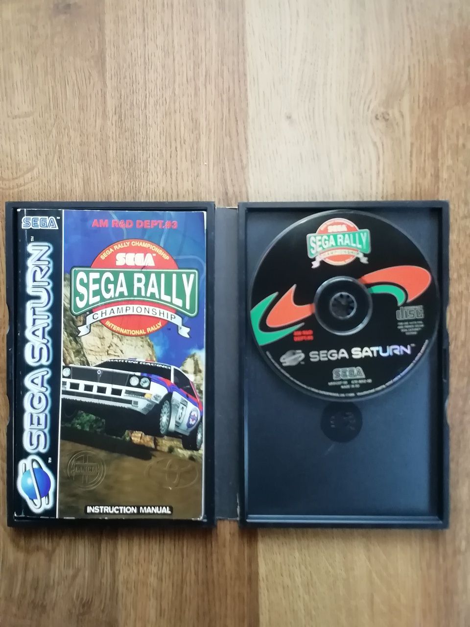 Sega Saturn gra sega rally