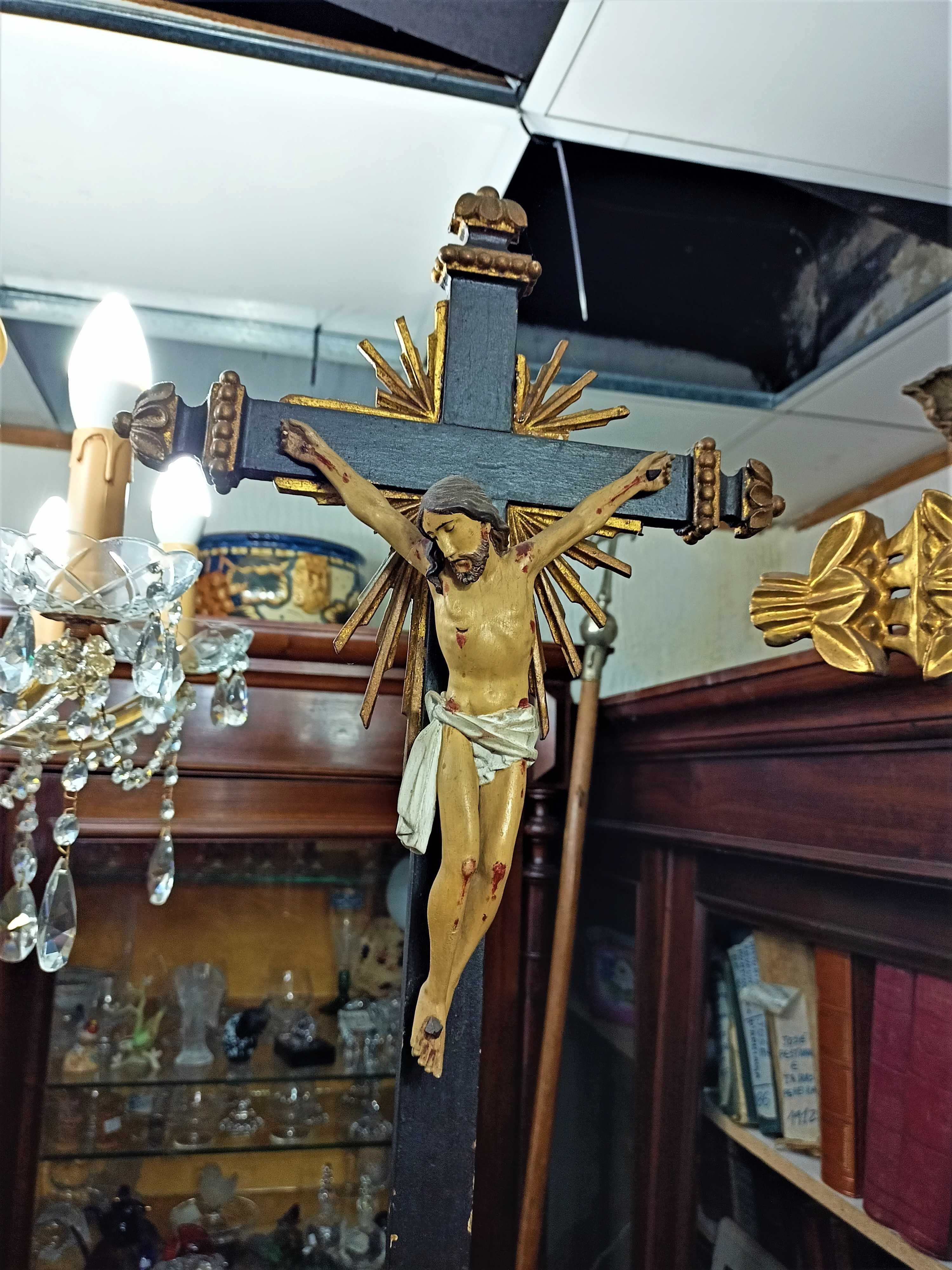 Crucifixo Pau Santo XVII XVIII 3