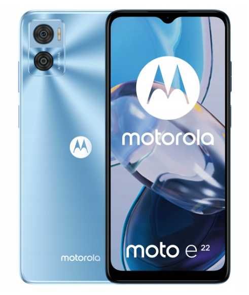 Smartfon Motorola moto e22, 4 GB RAM, 64 GB pamięci, Gwarancja