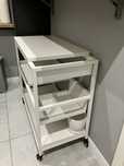 Wózek IKEA trotten - biały