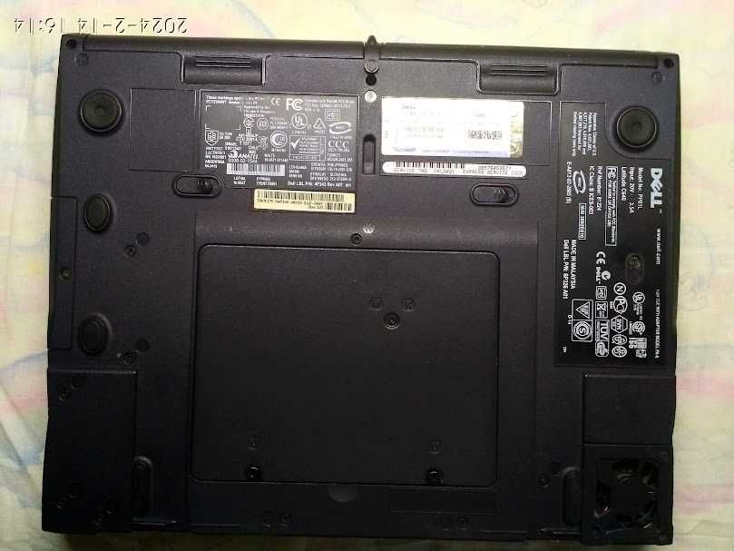 Ноутбук DELL Latitude C640 model PP01L