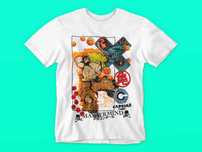 T-shirt Personalizada Goku Dragon Ball Z #2002