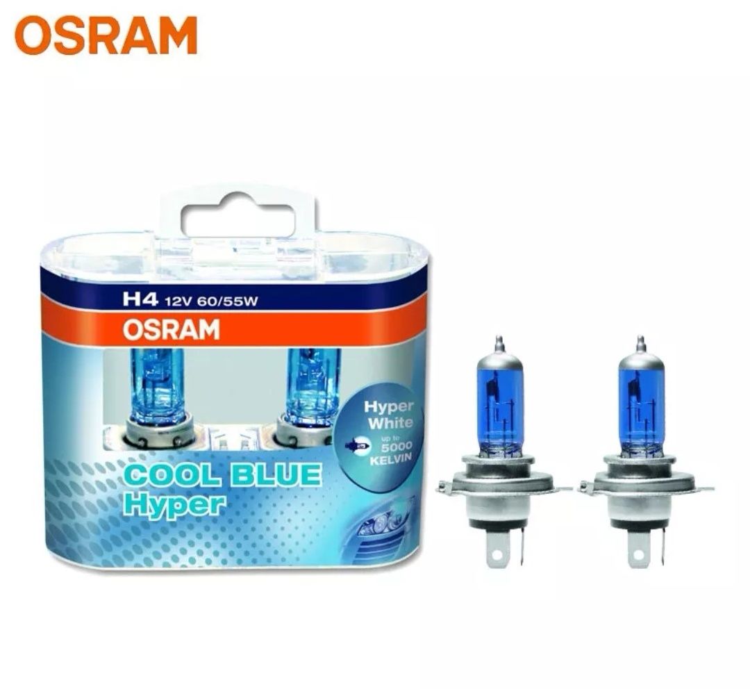 Kits Lâmpadas H4 Osram Cool Blue Hyper White 5300K ( NOVAS )