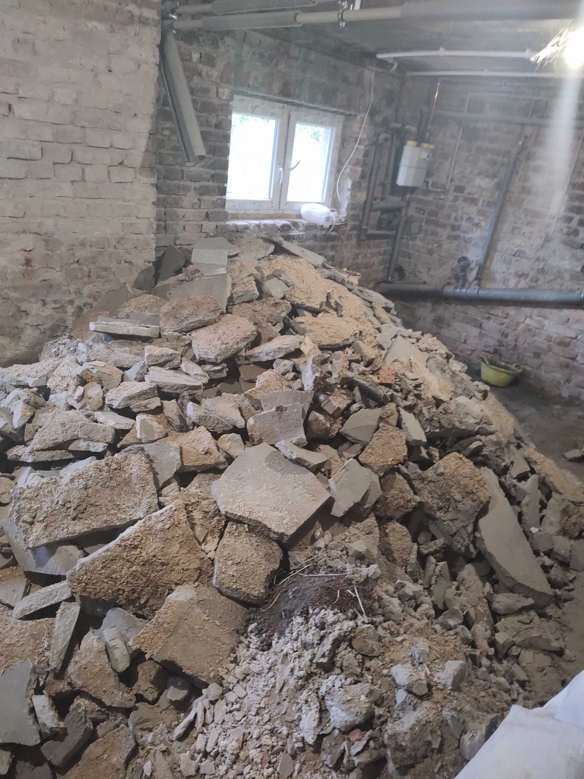 Gruz betonowy + ZAŁADUNEK
