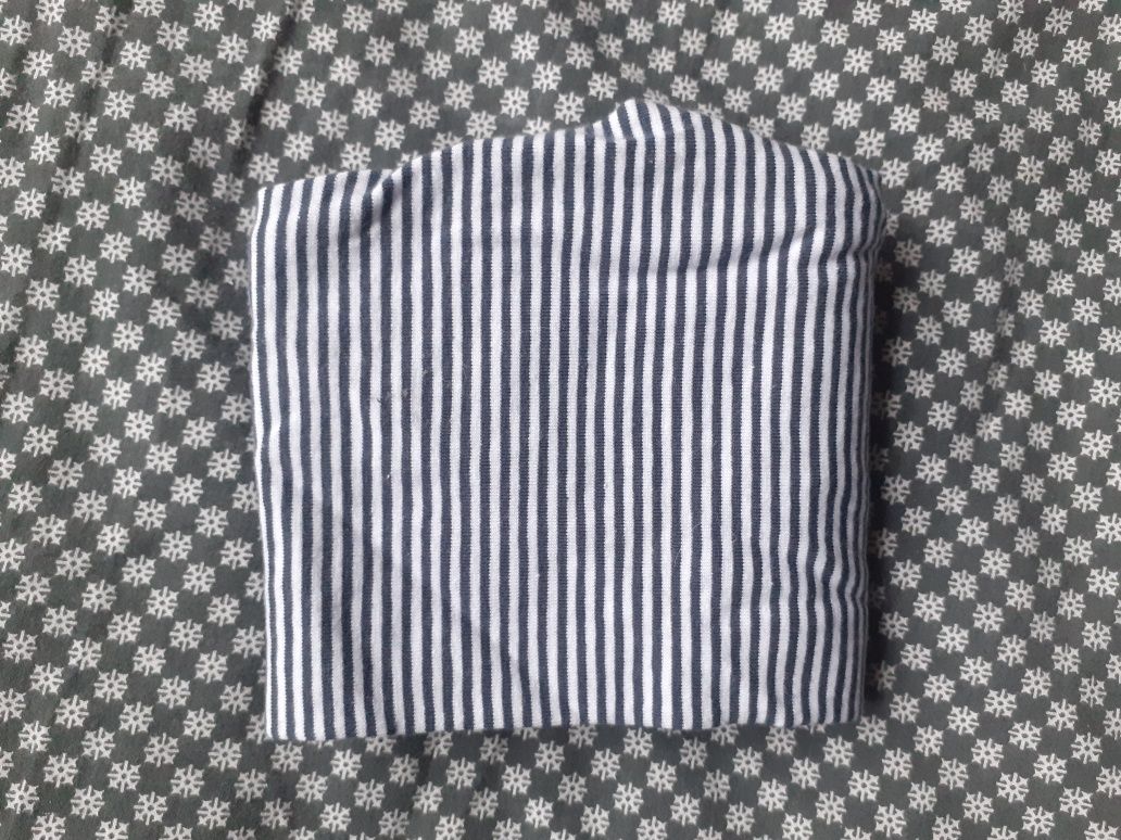 nowe Legginsy w paski 86 smyk czarno-białe prążkowane