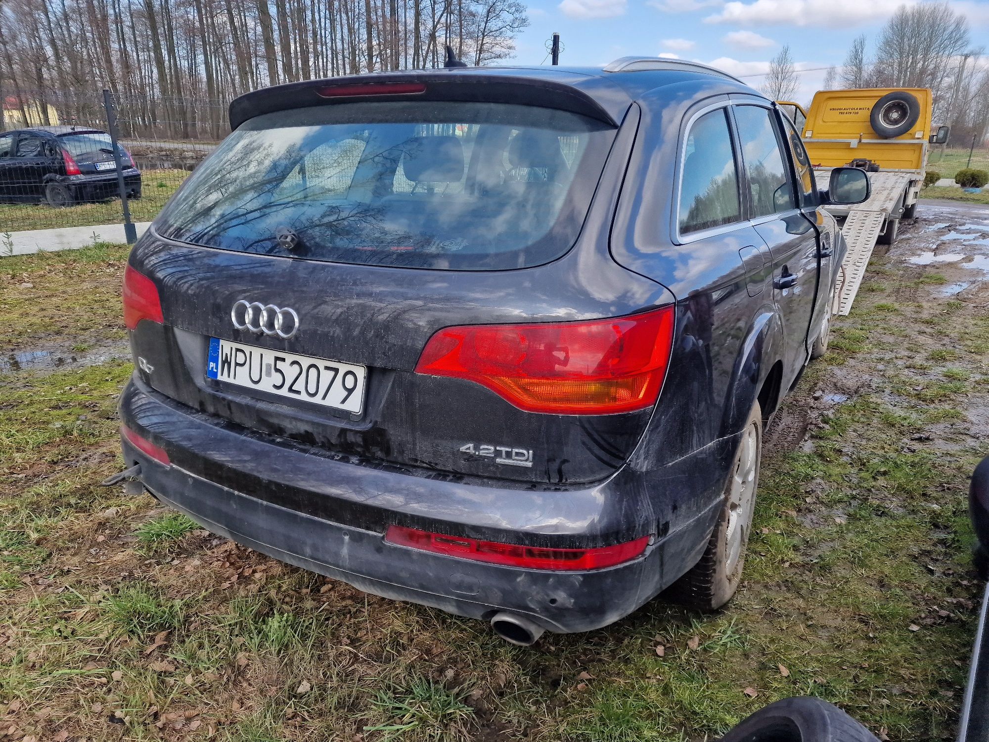 Audi q7 4.2 2007 SILNIK ODPALA