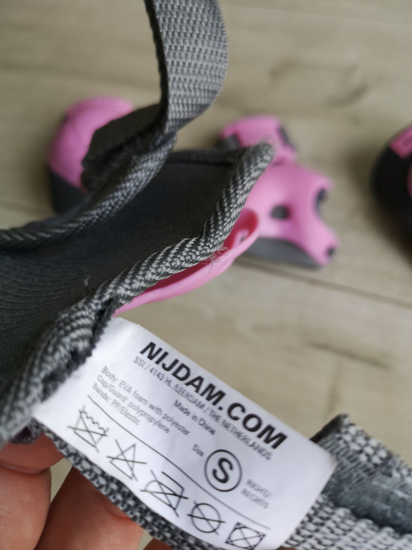 Ochraniacze na rolki rower dla dziecka Nijdam