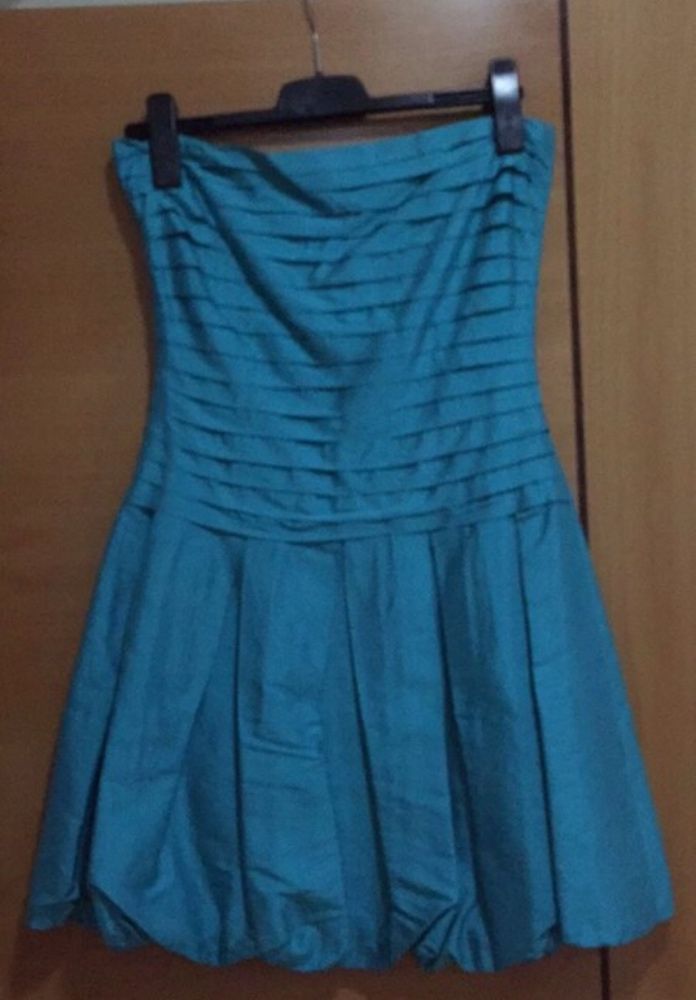 Vestido de cerimonia Azul turquesa