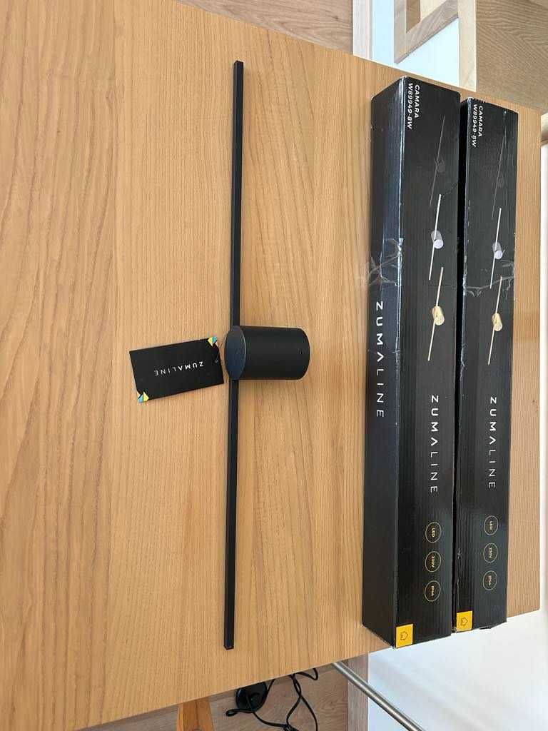Kinkiet Ścienny Camara Zuma Line czarny [NOWY]