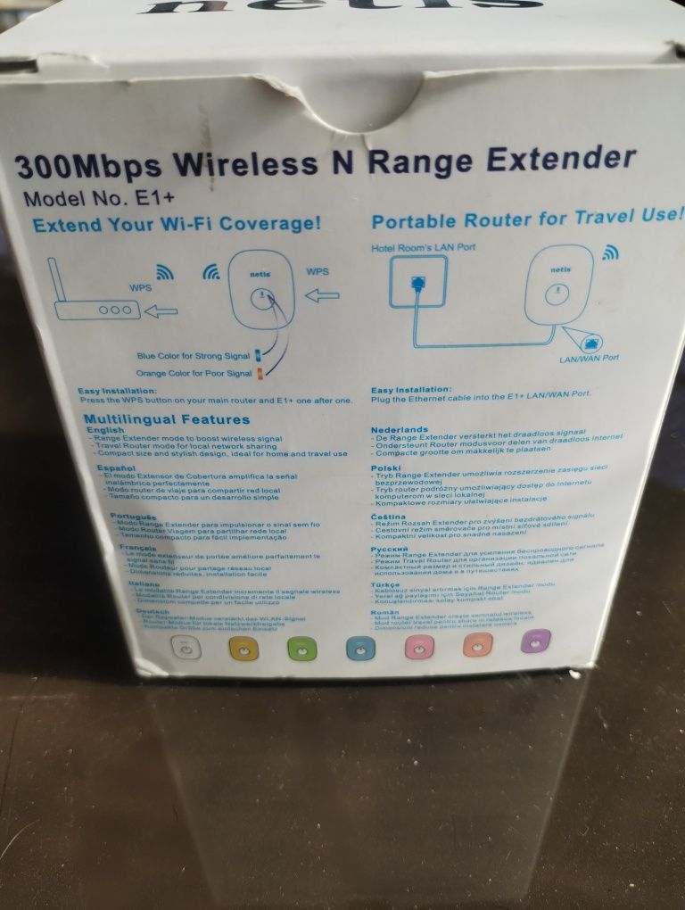 Netia accces point repeater przedłużenie wifi