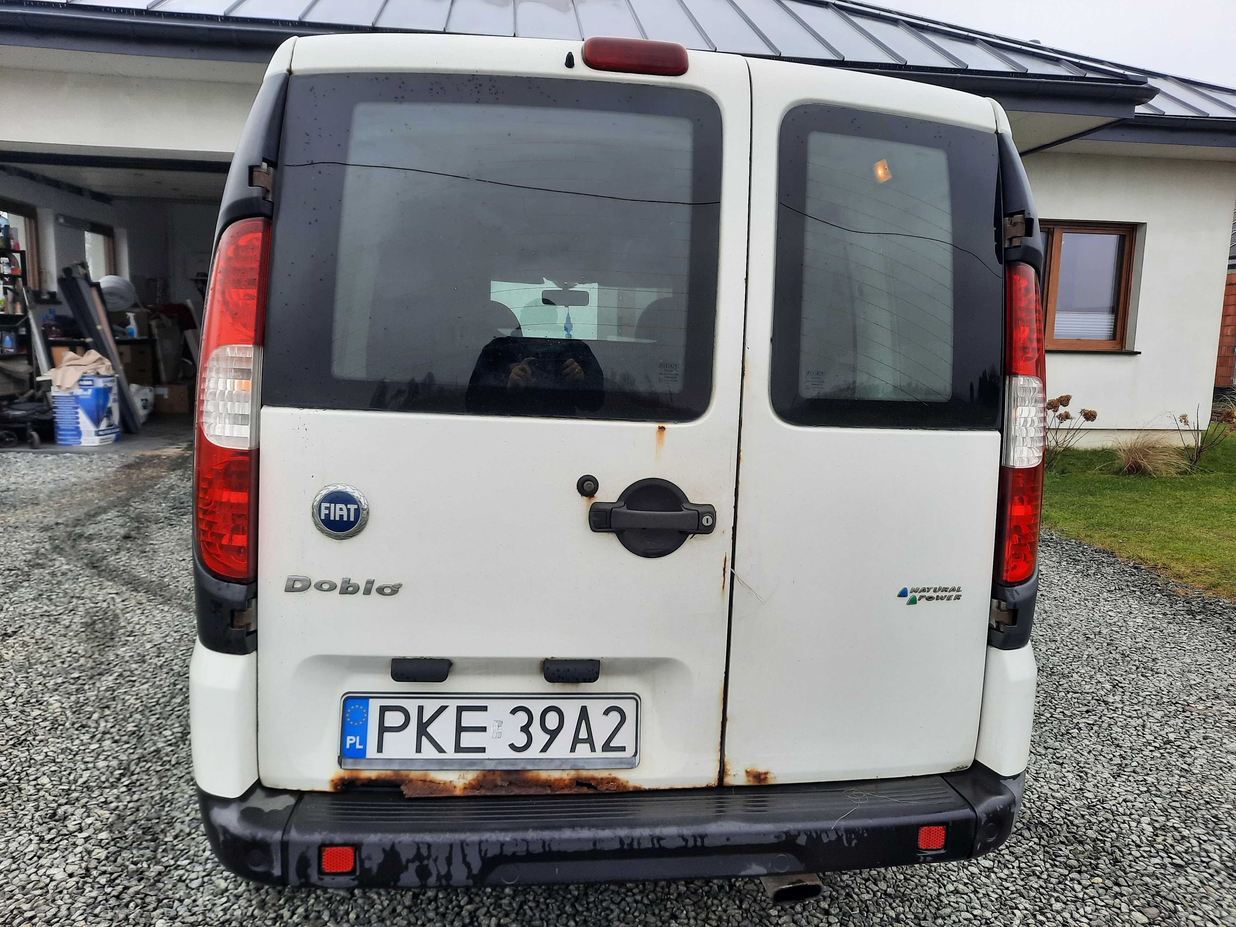 FIAT DOBLO 1.6 benzyna + LPG 2006r, furgon, blaszak