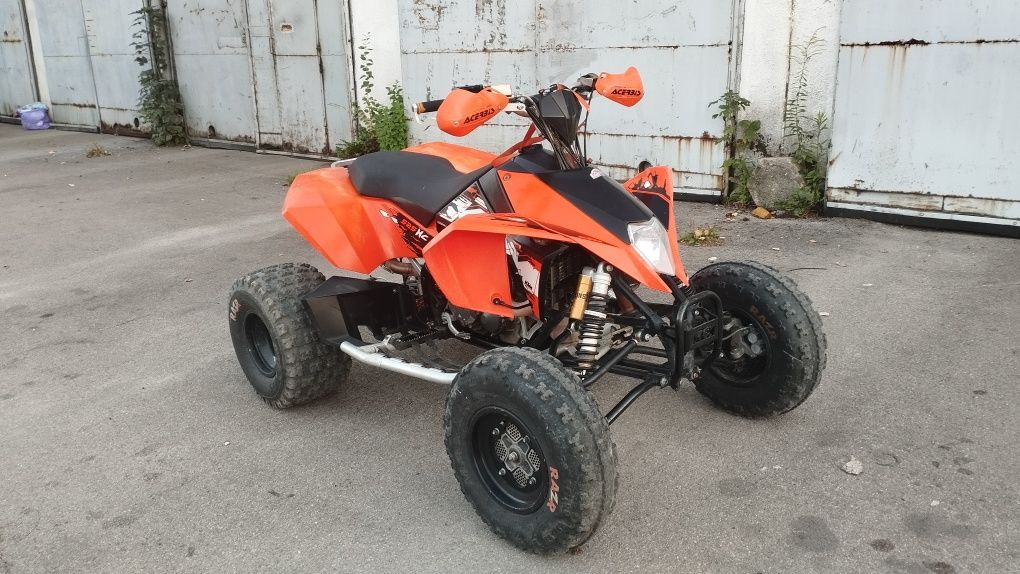 Quad KTM XC 525 z 2009r bieg wsteczny
