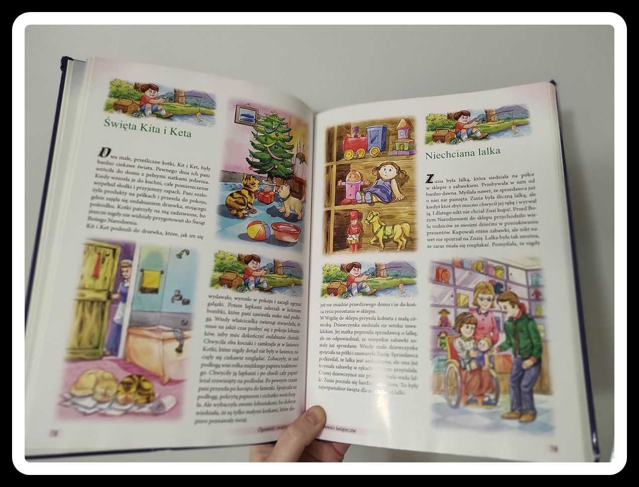 Książka dla dzieci: Opowieści świąteczne -ciepłe opowiadania