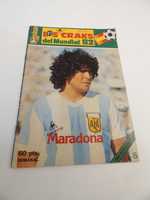 Separata Los 10 Craks del Mundial 82 - Maradona