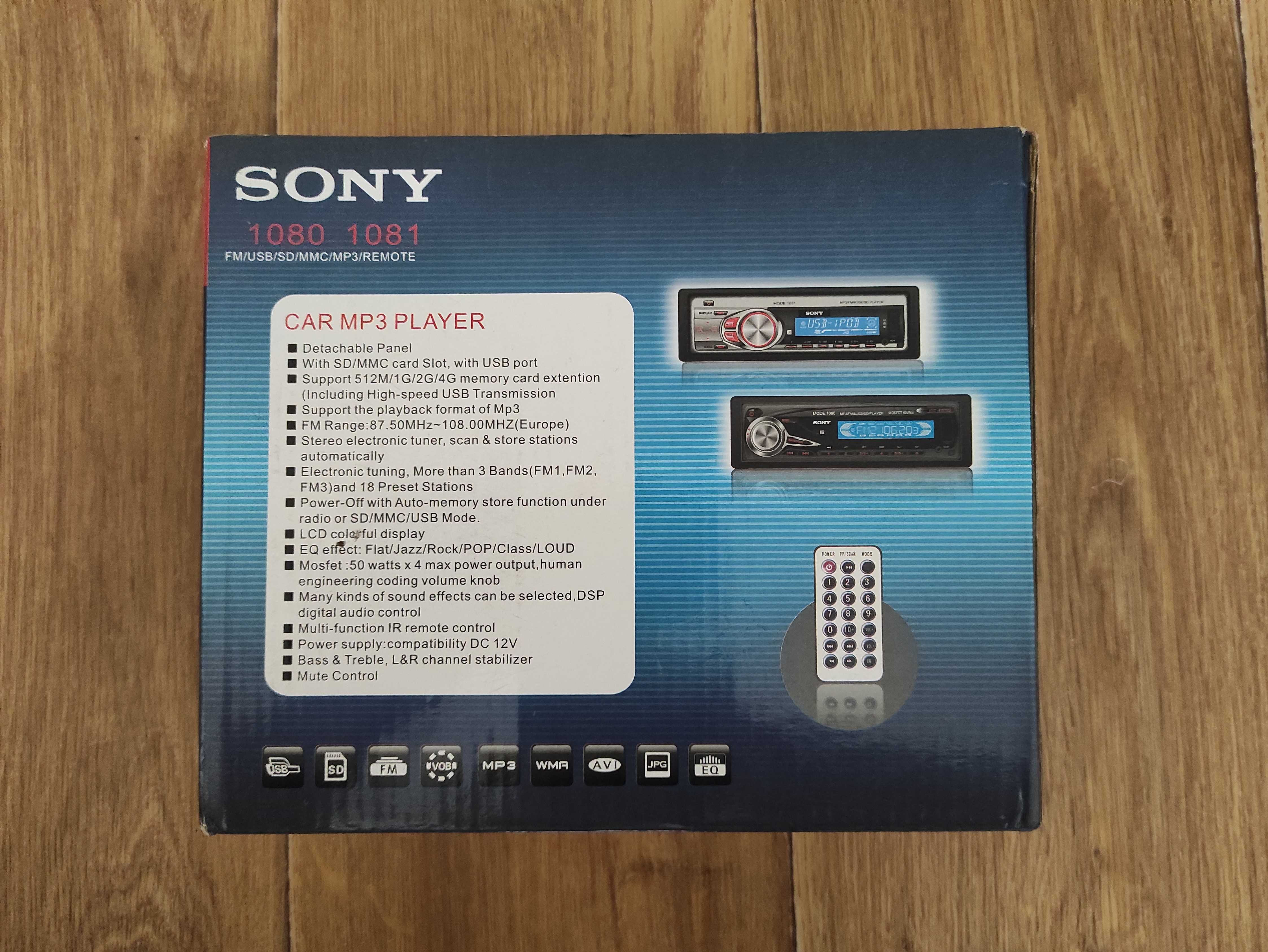 Автомагнітола SONY MP3 Series 1080