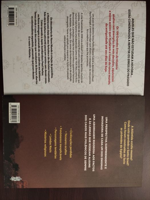 Os grandes mistérios da História / Os 100 grandes erros da História /