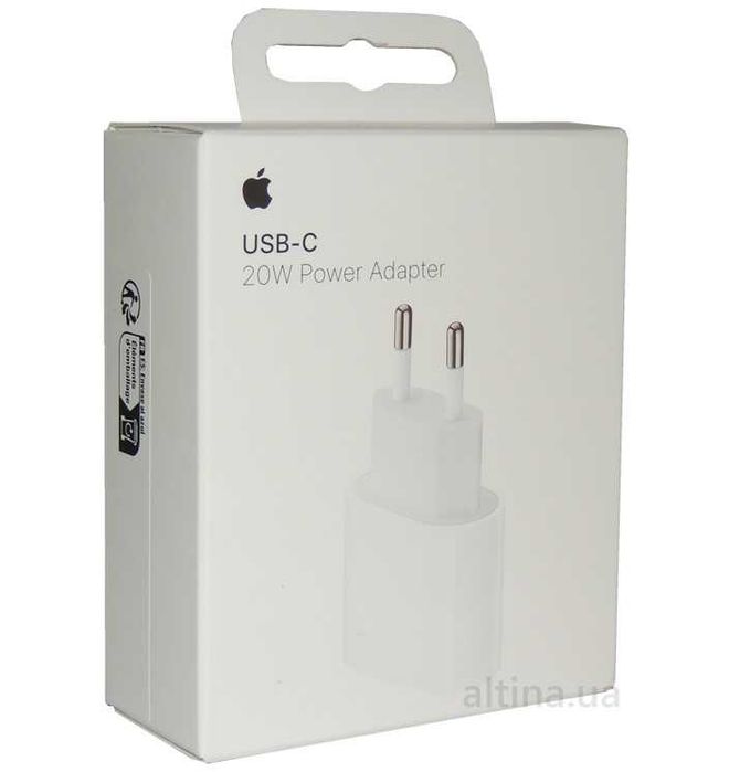 Зарядний пристрій Apple 20W USB-C (MD3J4ZM/A) ORIGINAL